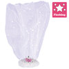 Flashing Bride To Be Hen Party Tiara and Veil