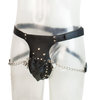 Bondage Boutique Leather Male Pouch Chastity Play Belt