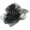 Black Hen Party Tiara with Veil