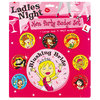 Hen Night Badge Set (8 Pack)