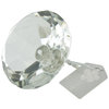 Faceted Glass Diamond Balloon Weight
