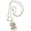 Here Come The Girls Dog Tag Necklace (3 Pack)