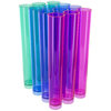 Jewel Tone Test Tube Shot Glass Set (12 Pack)