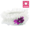 Bride To Be Flashing Garter