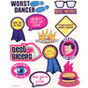Hen Night Male Rating Stickers