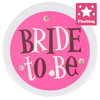 Flashing Pink Bride To Be Hen Night Badge