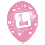 Hen Night Helium Latex L Plate Balloons