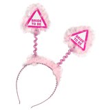 Warning Bride to Be Hen Party Fluffy Boppers
