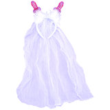 Willy Pink Fluffy Boppers with Veil