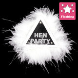 Flashing Hen Do Badge