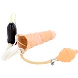 Supreme Nature Inflatable Vibrating Hollow Strap-On