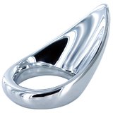 Tear Drop Heavy Metal Cock Ring 2 Inch