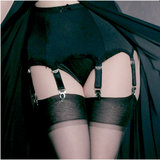 Kiss Me Deadly Van Doren 6 Strap Suspender Belt