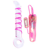 Icicles No 4 Vibrating Mini Teaser Glass Wand