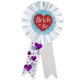 Bride To Be Rosette Badge