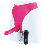 Superslim Strap-On Vibrator