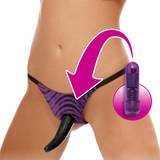 Fetish Fantasy Beginner's Vibrating Strap-On Dildo
