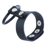 Spartacus Staminator Leather Base Cock Ring