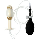 ElectraStim Probe Inflatable Gold Contact Bi-Polar Dildo