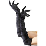 Fever Long Velvet Gloves