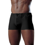 Black Level PVC Zip Front Shorts