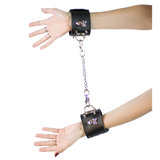 Bondage Boutique Leather Skull Stud Wrist Cuff Restraints