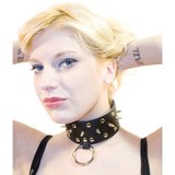 Bondage Boutique Xtreme Leather Spiked and Studded Slave Collar