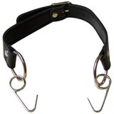 Bondage Boutique Xtreme Leather and Metal Fish Hook Gag