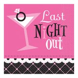 Last Night Out Napkins (16 Pack)