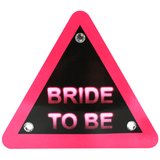 Diamante Bride To Be Badge
