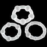 BASIC Sex Toys Get Hard Cock Ring Set