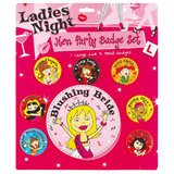 Hen Night Badge Set (8 Pack)