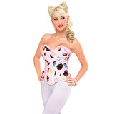 Penthouse Lingerie Cupcake Lace-Up Corset