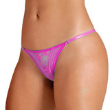 Sensualle Fogosa Mesh and Lace Thong