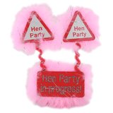 Hen Party in Progress Table Top Boppers