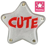 Cute Flashing Star Brooch