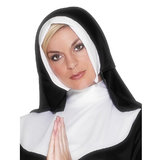Fancy Dress Nun Headpiece and Collar Set
