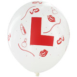 Hen L Plate Balloons (5 Pack)