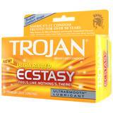 Trojan Ultra Ribbed Ecstasy Condoms (10 Pack)