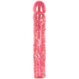 Doc Johnson Crystal Jellies Classic 10 Inch Dildo