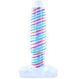 Crystal Clear Rainbow Butt Plug