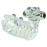 Jaguar Vibrating Cock Ring with Enhancer Beads