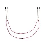 Spartacus Double Strand Deluxe Beaded Nipple Clamps