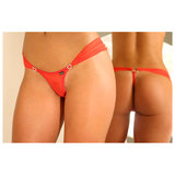 Sensualle Pirei Mesh Thong with Swarovski Hearts