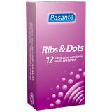 Pasante Ribbed and Dotted Condoms (12 Pack)