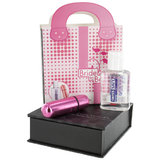Bride to Be Gift Bag with Vibrating Bullet and Swiss Navy Lubricant