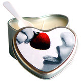 Earthly Body Strawberry Lickable Massage Oil Candle 160g