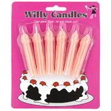 Willy Candles (6 Pack)