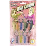 Willy Wine Glass Coloured Charms (8 Pack)