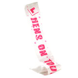 White Satin Hens On Tour Sash